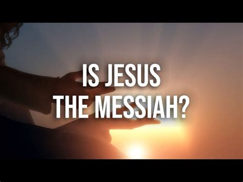 Is Jesus The Messiah Luke By Pastor Dan Walker Messages Life