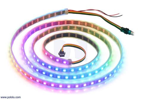 Addressable Rgb 120 Led Strip 5v 2m Apa102c