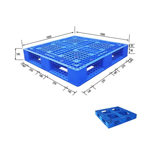 Hdpe Pallet Chinese Supplier Hdpe Light Duty Nestable Storage Plastic