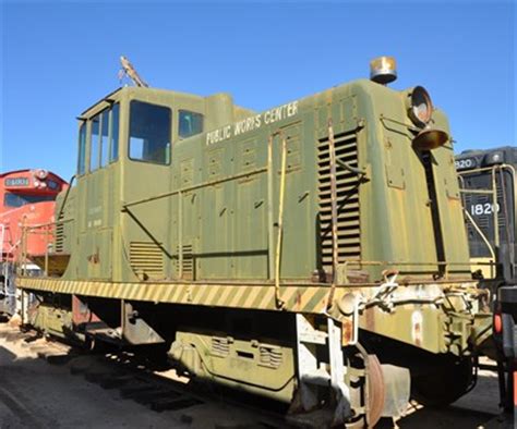 US Navy Diesel Switcher #65-00608 - Locomotives on Waymarking.com