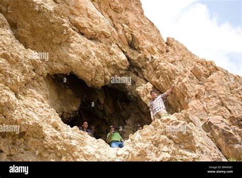 Kumran or Qumran Caves in Judean Desert - Israel Stock Photo - Alamy