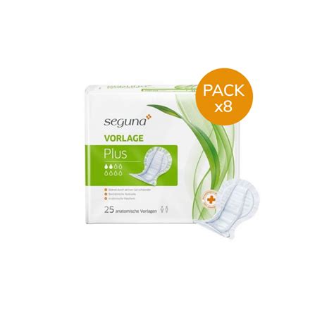 Seguna Vorlage Plus Pack De Sachets Protection Urinaire Anatomique