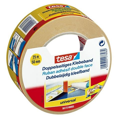 Tesa Dubbelzijdig Tape Universal M X Mm Bauhaus