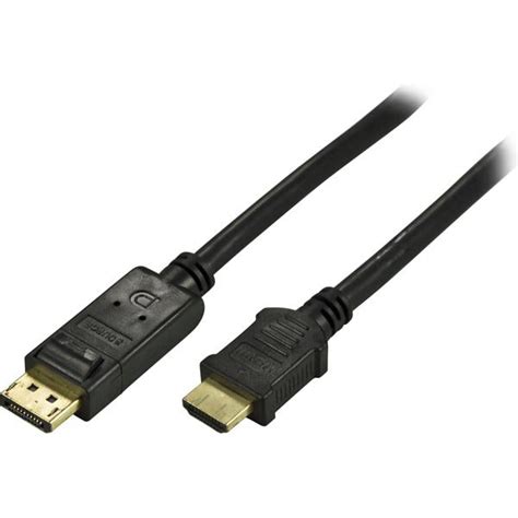 DisplayPort HDMI Kaapeli Uros Uros Musta 3 M FSM Oy