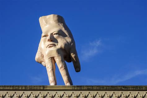 A New Zealand City Waves Goodbye To Its Disturbing Giant Hand