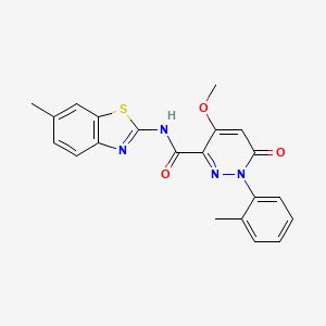 4 Methoxy N 6 Methyl 1 3 Benzothiazol 2 Yl 1 2 Methylphenyl 6