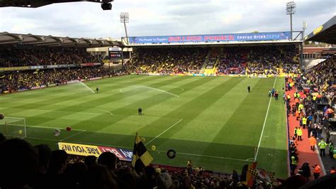 Watford Vicarage Road A Stadium In Watford Hertfordshire England