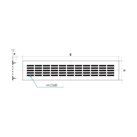 Rectangular Aluminum Ventilation Grille White Or Gold Aluminum Topeca