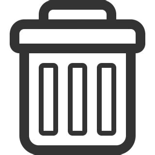 Trash Can Icon, Transparent Trash Can.PNG Images & Vector - FreeIconsPNG