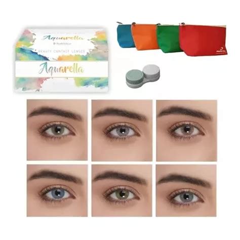 Lentes De Contato Hidrocor Aquarella Trimestral Solótica