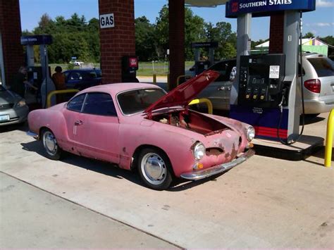 1968 VW Karmann Ghia Project With Parts For Sale In Elkwood VA