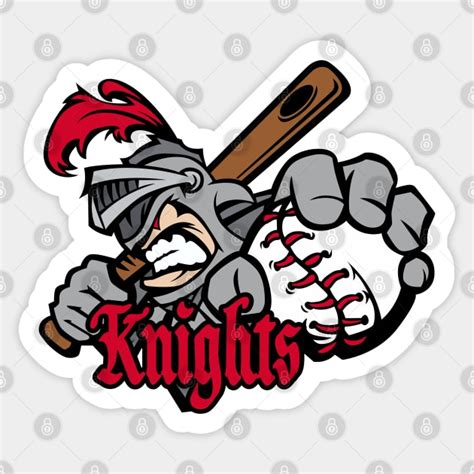 Knights Baseball Logo - Knights Baseball - Sticker | TeePublic