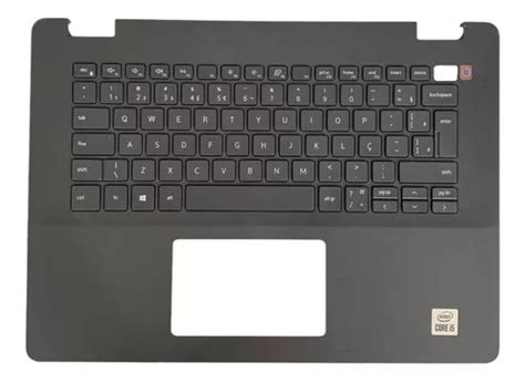 Palmrest E Teclado Para Notebook Dell Vostro 14 3400 Parcelamento Sem