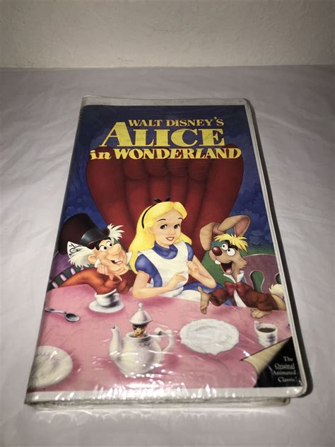 Mavin Vtg Alice In Wonderland Vhs Walt Disney New Sealed Of Original