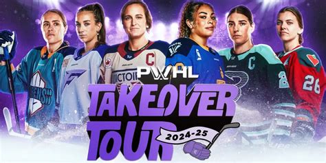 The PWHL Announces Takeover Tour Inside The Rink