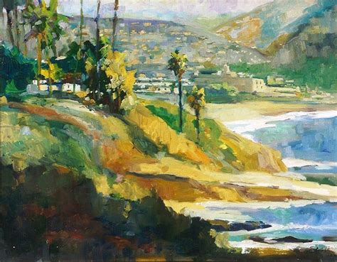 Laguna Main Beach Painting By John Eagle Studio 7 Galleries Beach