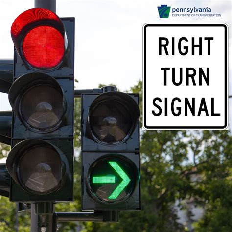 Right Turn Signal Sign