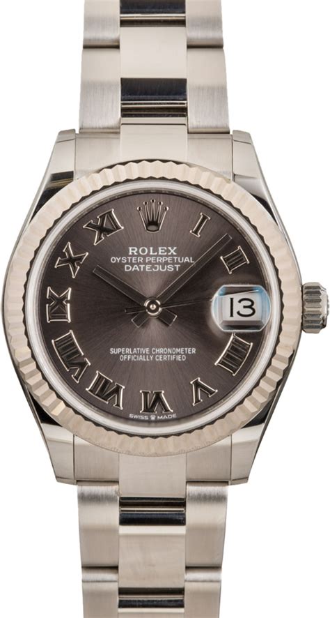 Buy Used Rolex Ladies Datejust 178274 Bobs Watches Sku 151346