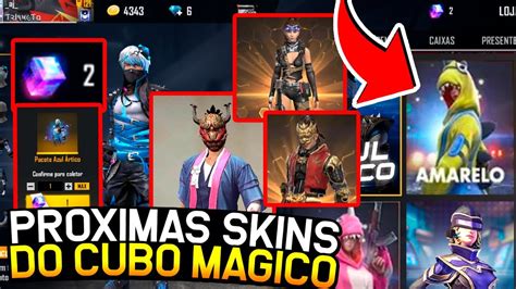 CUBO MAGICO DESCUBRA QUAIS AS PRÓXIMAS SKINS DISPONÍVEIS LOJA DO