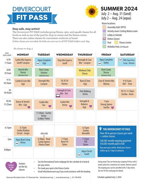 Dovercourt Summer 2024 FIT PASS