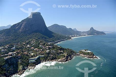 Tyba Online Assunto Foto Aérea Da Joatinga Com A Pedra Da Gávea E O