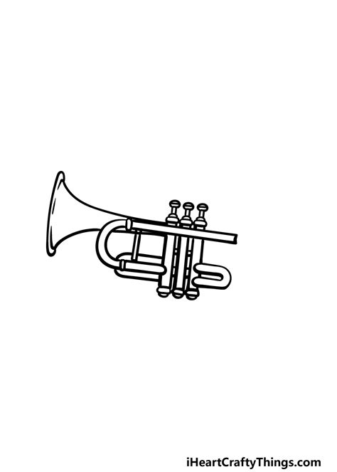 Brass Instruments Drawing