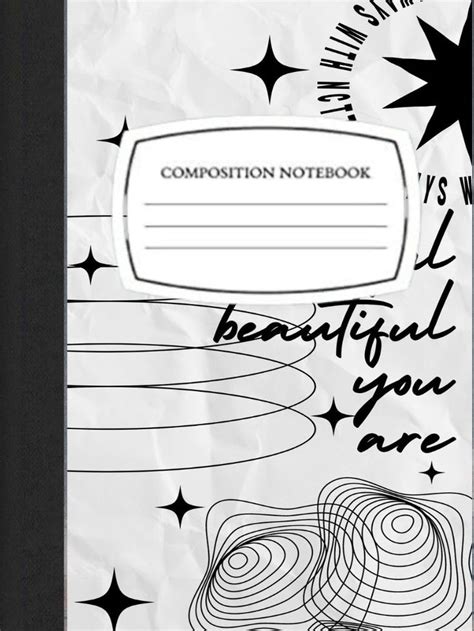 Composition Notebook Cover Sampul Buku Vintage Sampul Notebook