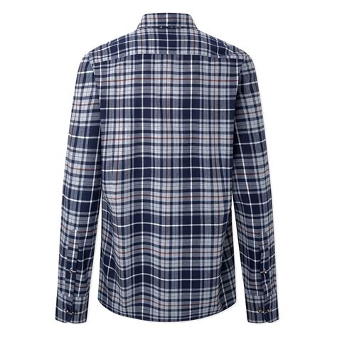 Hackett HM309655 Long Sleeve Shirt Blue Dressinn