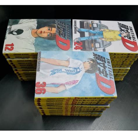 New Set Anime Comic Initial D By Shuichi Shigeno Volume 1 48 End