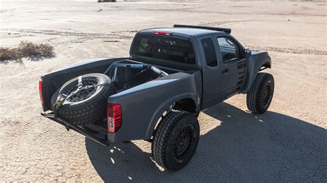 Nissan Frontier Desert Runner V 8 Race Truck Storms L A Auto Show In