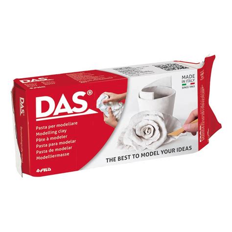 DAS White Air Drying Modelling Clay 1kg | Hobbycraft