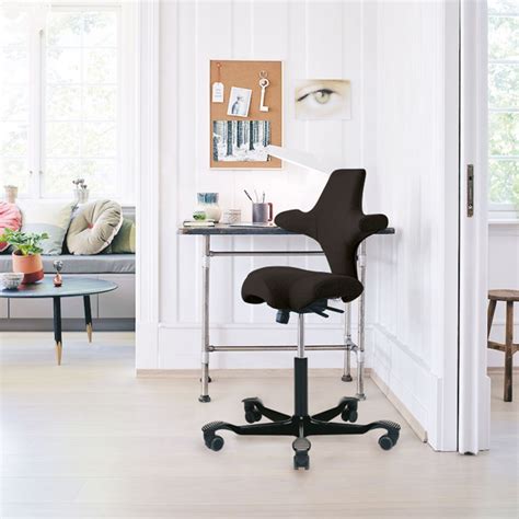 HÅg Capisco 8106 Black Office Chair From Posturite