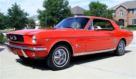 1966 Mustang Paint Colors