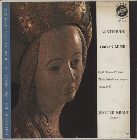 Amazon Buxtehude Organ Music W Kraft Organ Buxtehude Walter