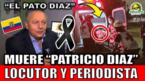 Patricio D Az Guevara De Que Murio El Tenor Del Futbol Quito Periodista