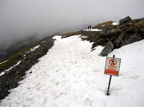 Dangerperygl On The Snowdon Mountain © John S Turner Cc By Sa20