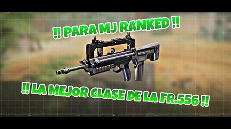 La Mejor Clase De La FR 556 Para RANKED COD Mobile MJ RANKED