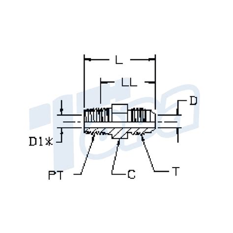 jic hydraulic adapters supplier  china topa