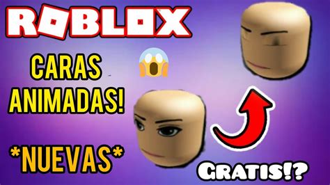 Nuevas Caras 3d Animadas Para Nuestro Avatar De Roblox ¿¡gratis En Un