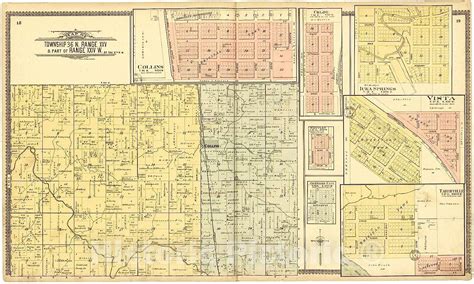 Amazon Historic 1903 Wall Map Standard Atlas Of St Clair County