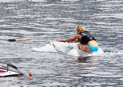 Geri Halliwell Topless Bikini Candids On A Boat Celebrity Nude Century