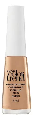 Avon Color Trend Esmalte Para Unhas Cores 7ml Cor Mais Nudes Cremoso