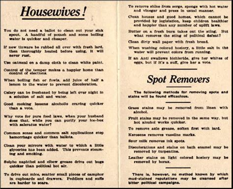 Pamphlet Distributed by the National Association Opposed to Woman ...