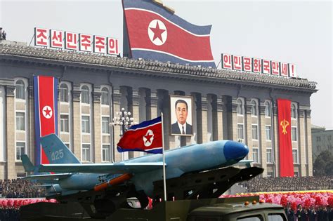 North Korea's drones, new ballistic missile on display during mass ...