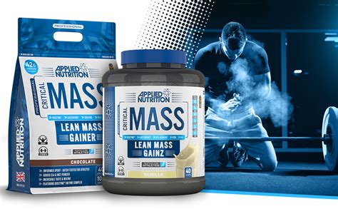 Applied Nutrition Critical Mass Professional Weight Gain Protein Powder High Calorie Weight