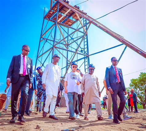 Sule Inspects Construction Of Lithium Factory In Nasarawa Faith Maji