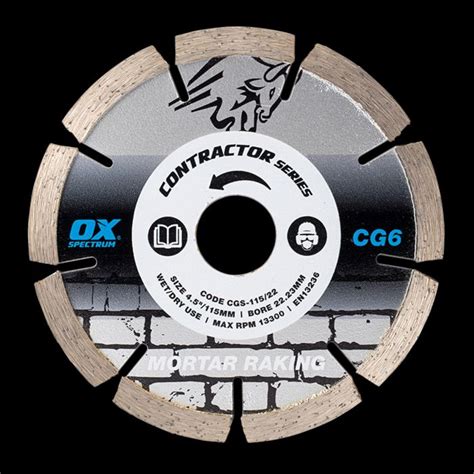 CONTRACTOR DIAMOND BLADE MORTAR RAKING Shire Building Supplies