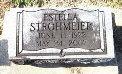 Estella Louise Strohmeier 1922 2007 Mémorial Find a Grave