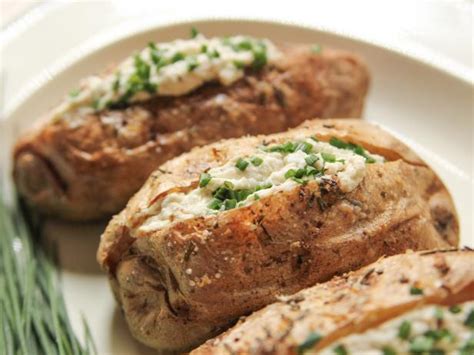 Crusty Baked Potatoes With Whipped Feta Recipe Ina Garten Food Network