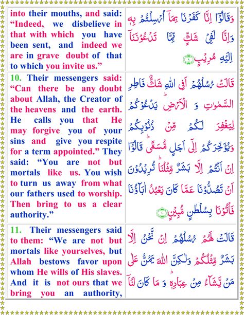 Surah Ibrahim (English) - Page 2 of 2 - Quran o Sunnat